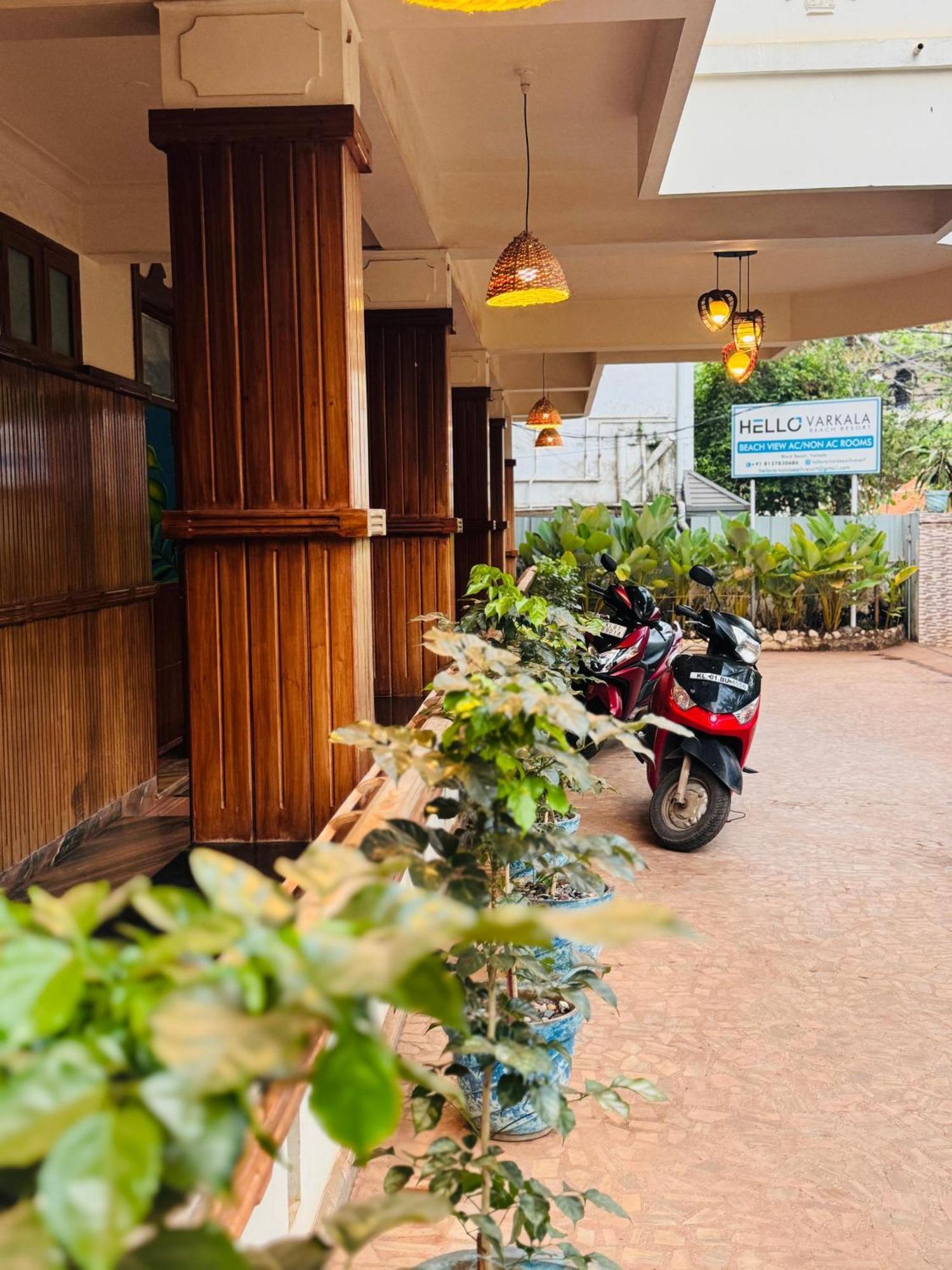 Beach View Balcony Resort By Hello Varkala Exterior foto
